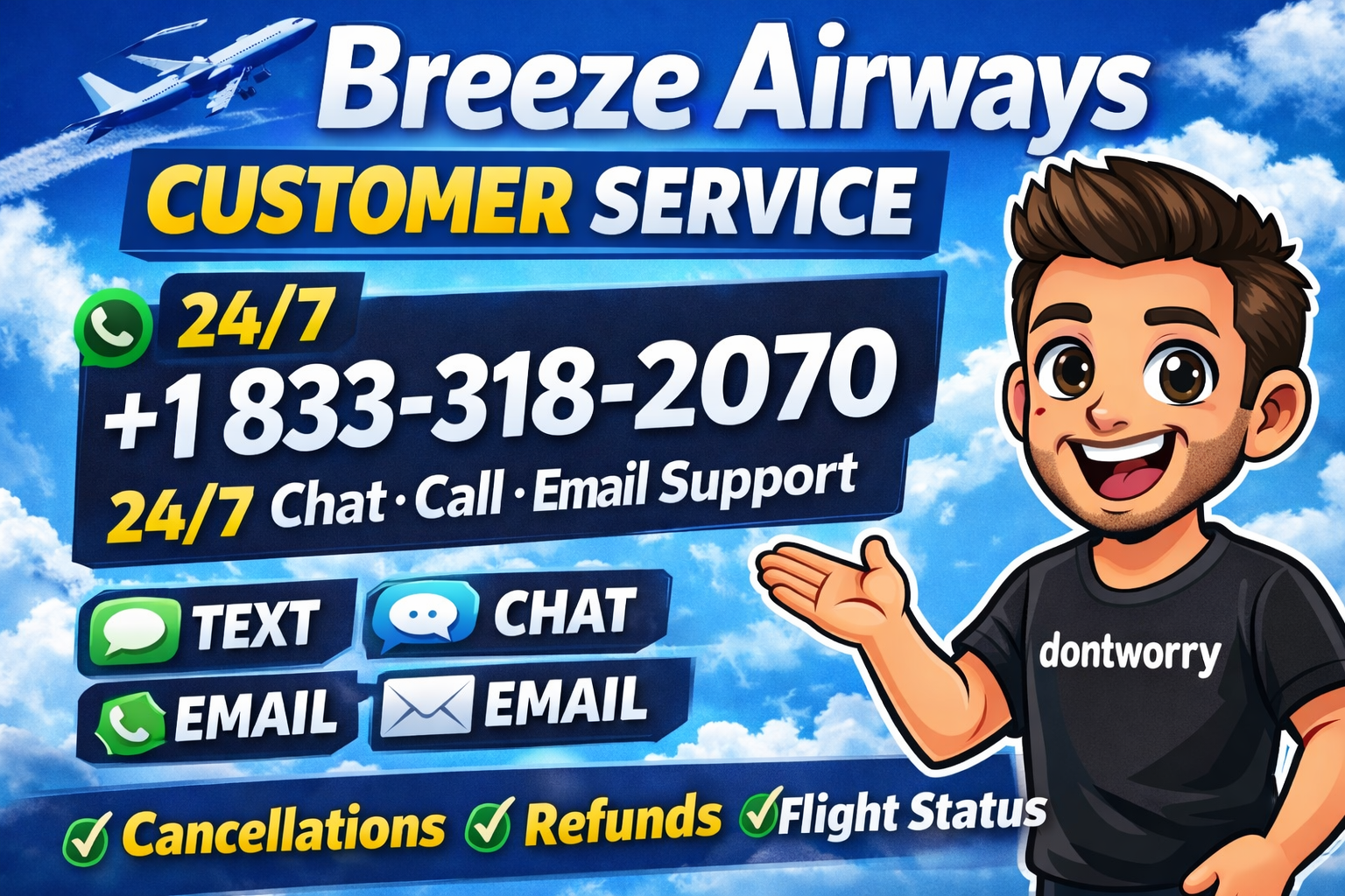 Breeze Airways Customer Service Official Guide